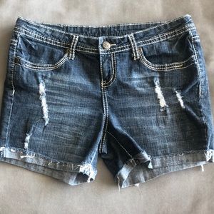 Earl Jean Shorts Blue Jean